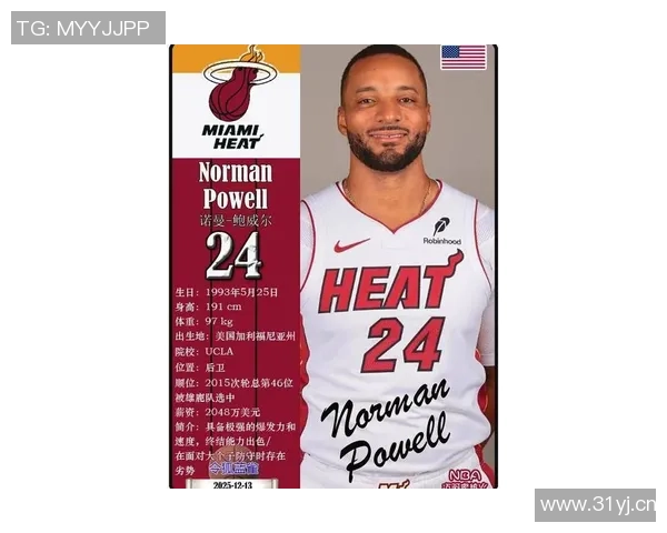 今夏合同到期鲍威尔近期状态火热场均273分投篮命中率超52